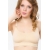 Топ - бюстгальтер для кормления и беременных бесшовный (хлопок), бежевый