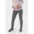 Брюки для беременных и родивших укороченные зауженные, серый