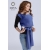 Трикотажный слинг для новорожденных Diva Stretchy, Blu