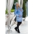 Слингокуртка Diva Outerwear Azzurro