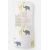 Пеленка детская тонкая SwaddleDesigns Маркизет Y Giraffe/Elephant