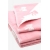 плед для новорожденных, цвет "Bow pink"