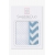 Набор пеленок SwaddleDesigns Swaddle Duo Blue Classic Chevron