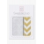 Набор пеленок SwaddleDesigns Swaddle Duo Yellow Chevrons