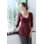 Топ для кормления Mothers en Vogue Wrap Top, рукав 3/4, цвет Deep Cabernet