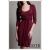 Платье DOTE "Madison", цвет бургунди