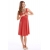 Платье для кормящих и беременных "Wrap Dress" без рукава, Nectarine