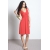 Платье для кормящих и беременных "Wrap Dress" без рукава, Nectarine