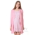 Комплект халат с сорочкой розовый "зиг-заг"
