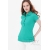 Футболка поло для кормящих и беременных, зелёная