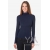Водолазка для кормящих и беременных, цвет темно-синий меланж