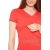 Футболка для кормящих и беременных, цвет алый