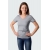 Футболка для кормящих "Серая"
