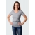 Футболка для кормящих "Серая"