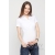 Футболка поло для кормящих и беременных, белая