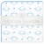Фланелевая пеленка для новорожденного SwaddleDesigns Ultimate Planets Blue