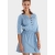 Платье-туника для кормящих Mothers en Vogue "Weekend Shirtdress", голубой (Chambray)