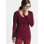 Топ для кормления Mothers en Vogue Must Have V-Neck, винный (Deep Cabernet)