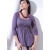 Топ для кормления Mothers en Vogue Olena Babydoll, сиреневый (Purple Ash)