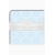 Фланелевая пеленка для новорожденного SwaddleDesigns Ultimate Bonjour Bunnie Pstl Blue